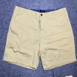 Nautica Deck Short Men 38W Yellow Classic Fit